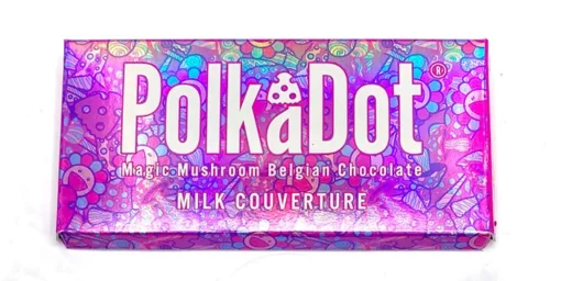 PolkaDot Magic Belgian Chocolate Bar Milk Couverture