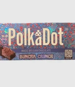 PolkaDot Mushroom Chocolate Buncha Crunch